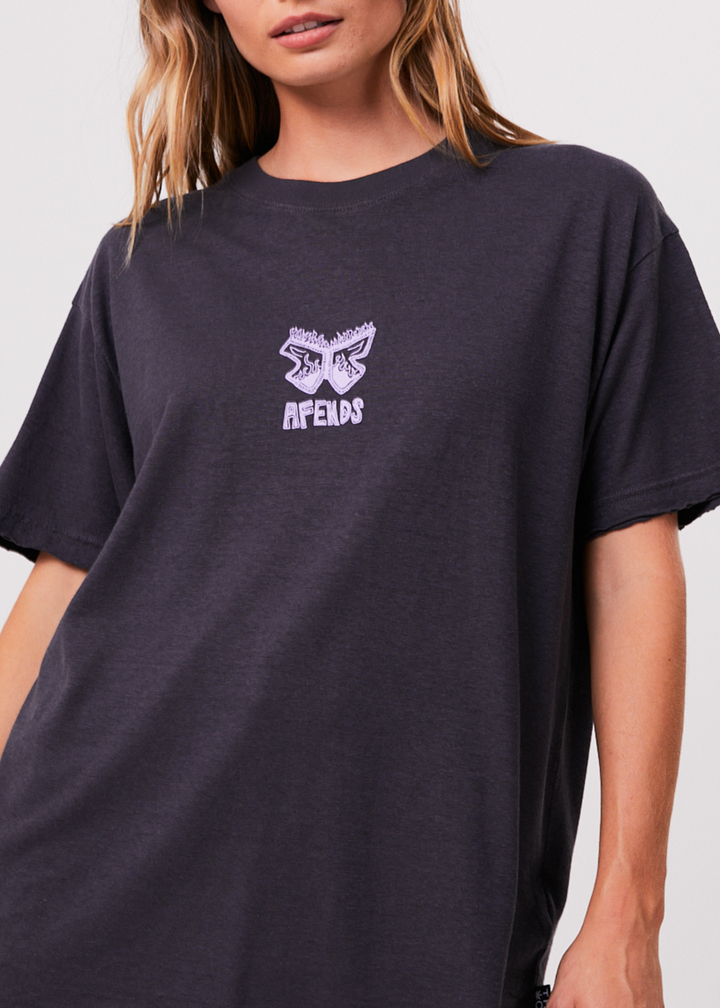 Little Dreamer Hemp Oversized Graphic T Shirt