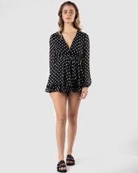 SASS Marne Spot Playsuit