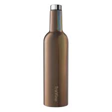 TraVino Insulated Wine Flask  - Rose Gold
