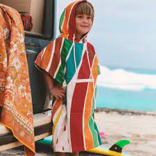 Rainbow Changing Poncho Kids