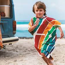 Rainbow Changing Poncho Kids