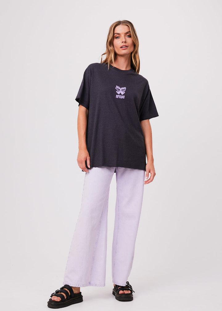 Little Dreamer Hemp Oversized Graphic T Shirt
