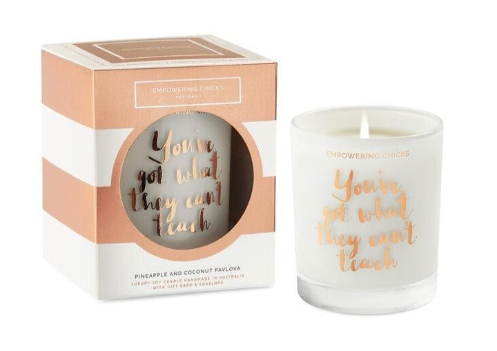 You Got What They Cant Teach Triple Scented Candle