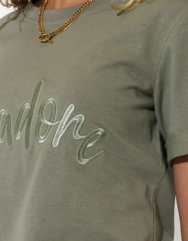 J'Adore Tee Khaki