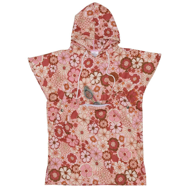 SUNSET BLUSH CHANGING TOWEL PONCHO (KIDS)