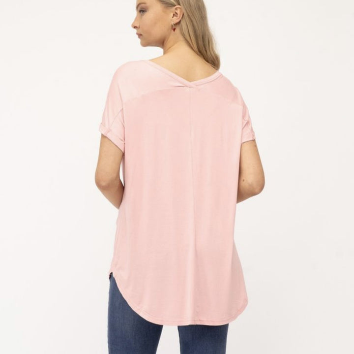 Label of Love Lena Tee - Pink