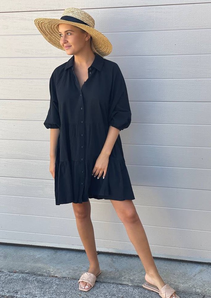 Frankie Mini Dress Black